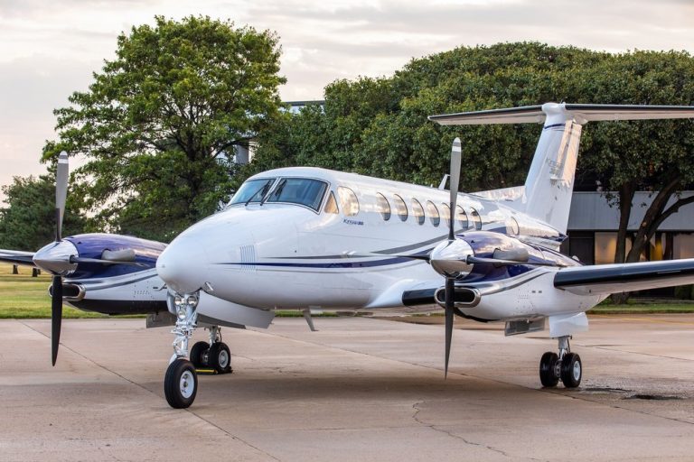 Beechcraft King Air Turboprops For Law Enforcement Mission Altitudes